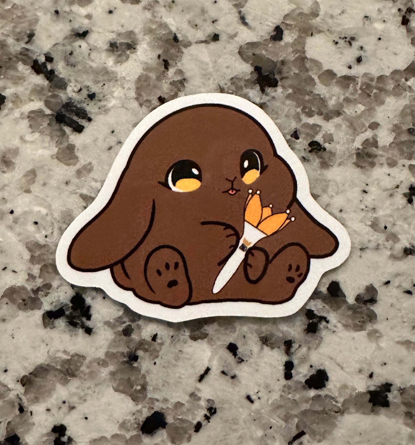 Lightstick Bunny Sticker