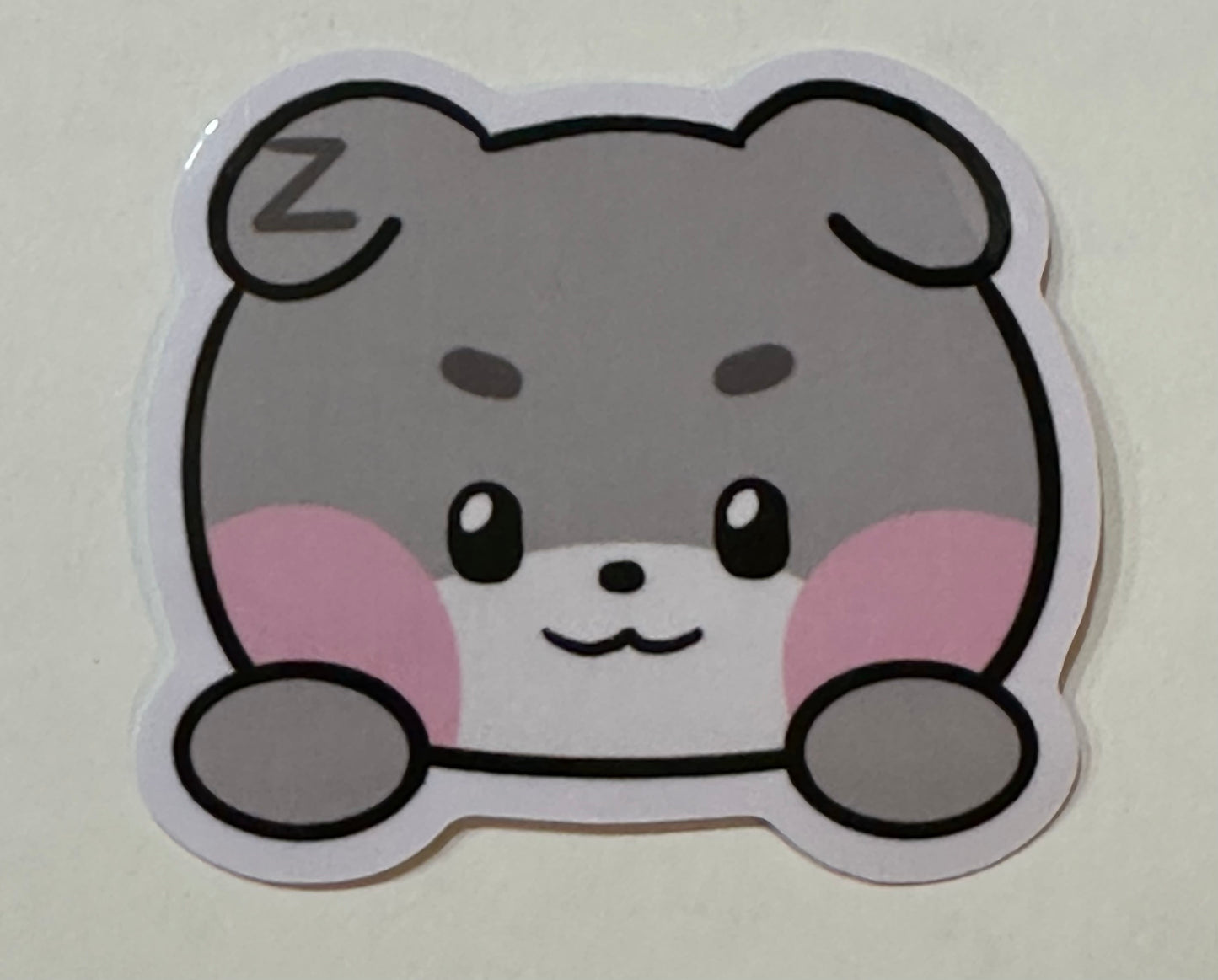 Zeroni peeker sticker