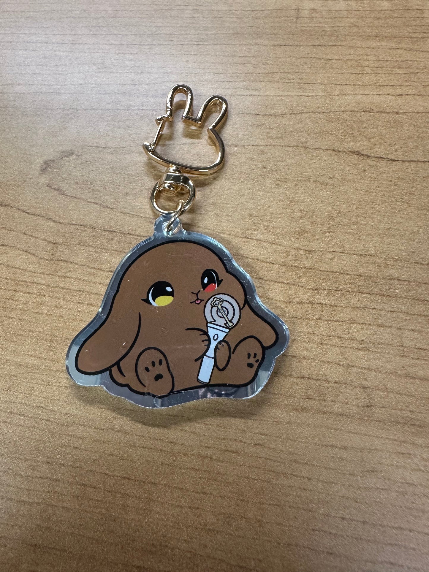 Lightstick Bunny Keychain pt.2