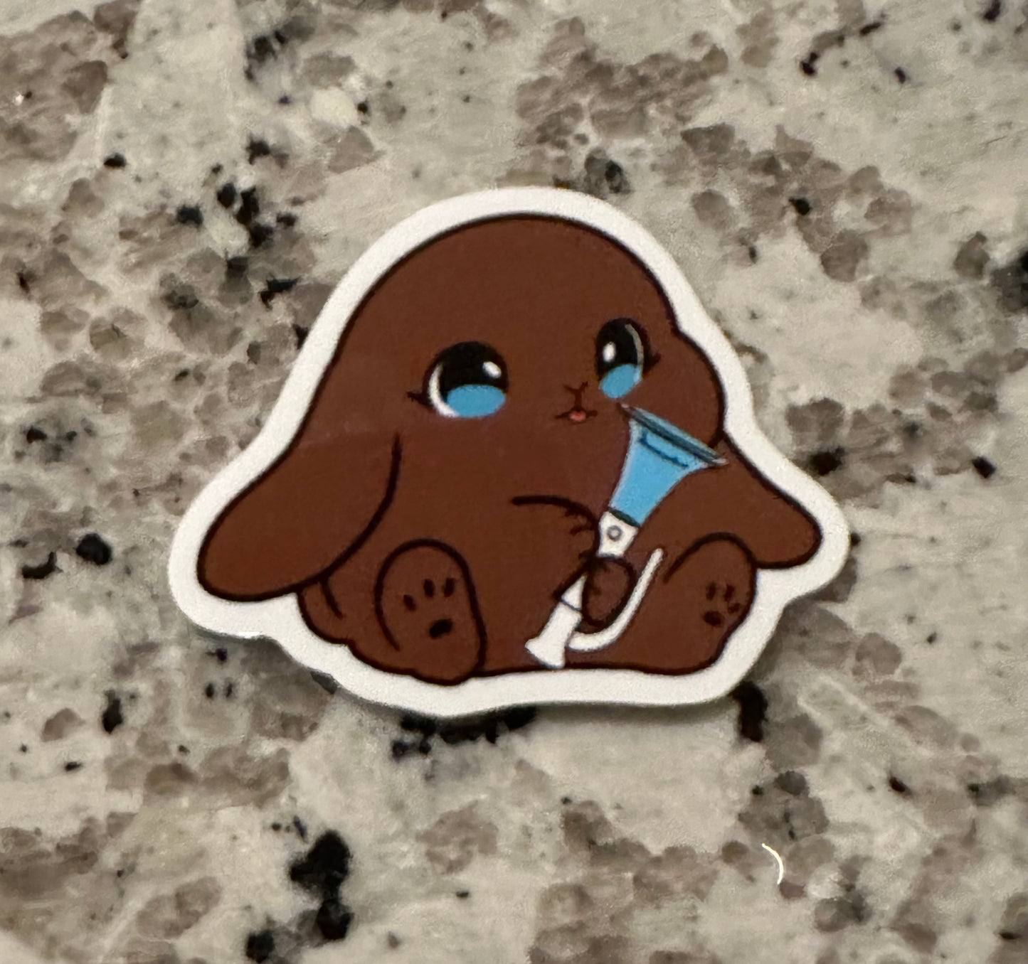 Lightstick Bunny Sticker