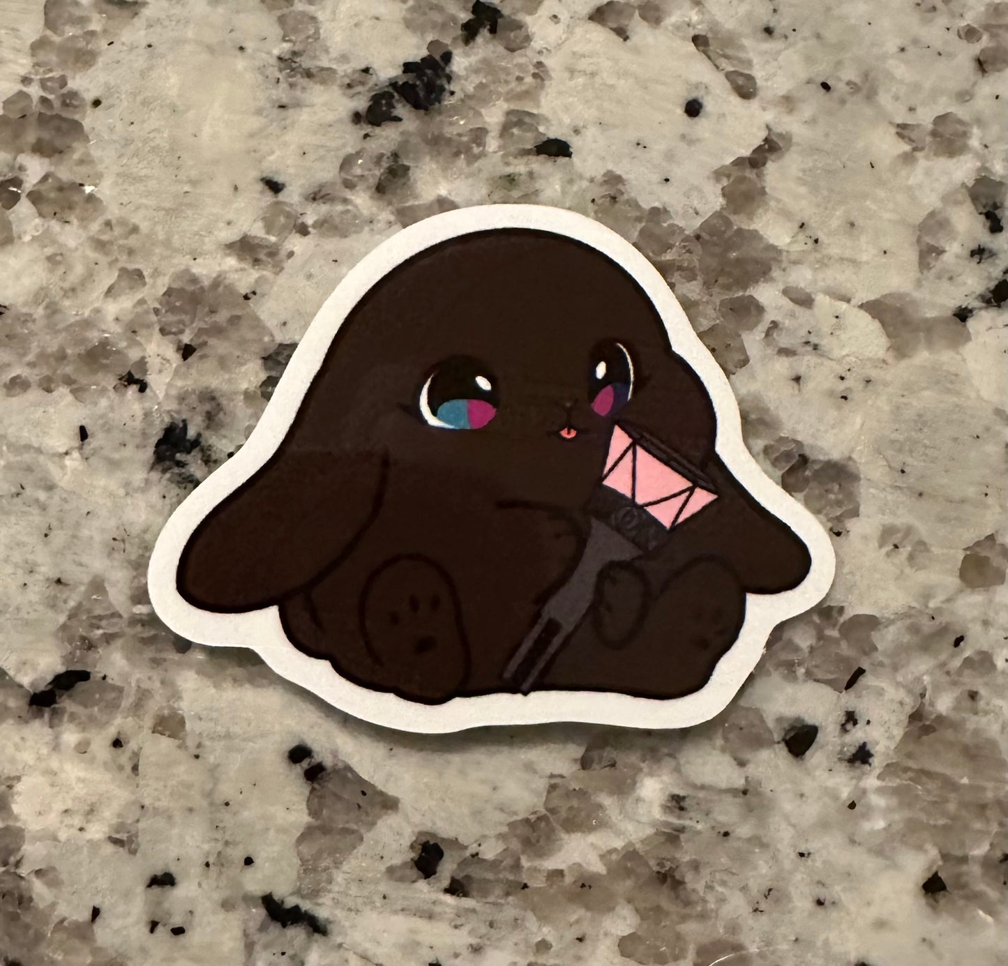 Lightstick Bunny Sticker
