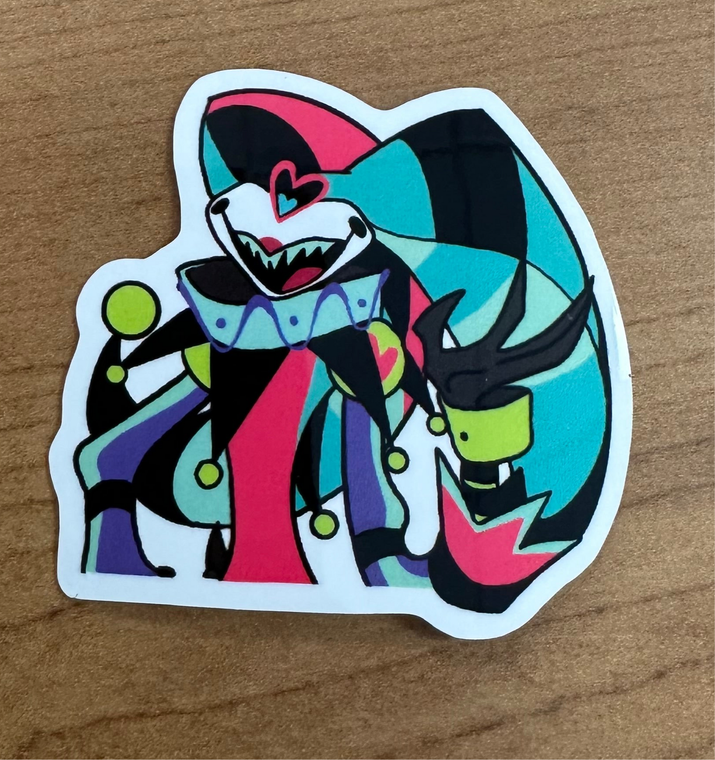 Hellavu boss sticker