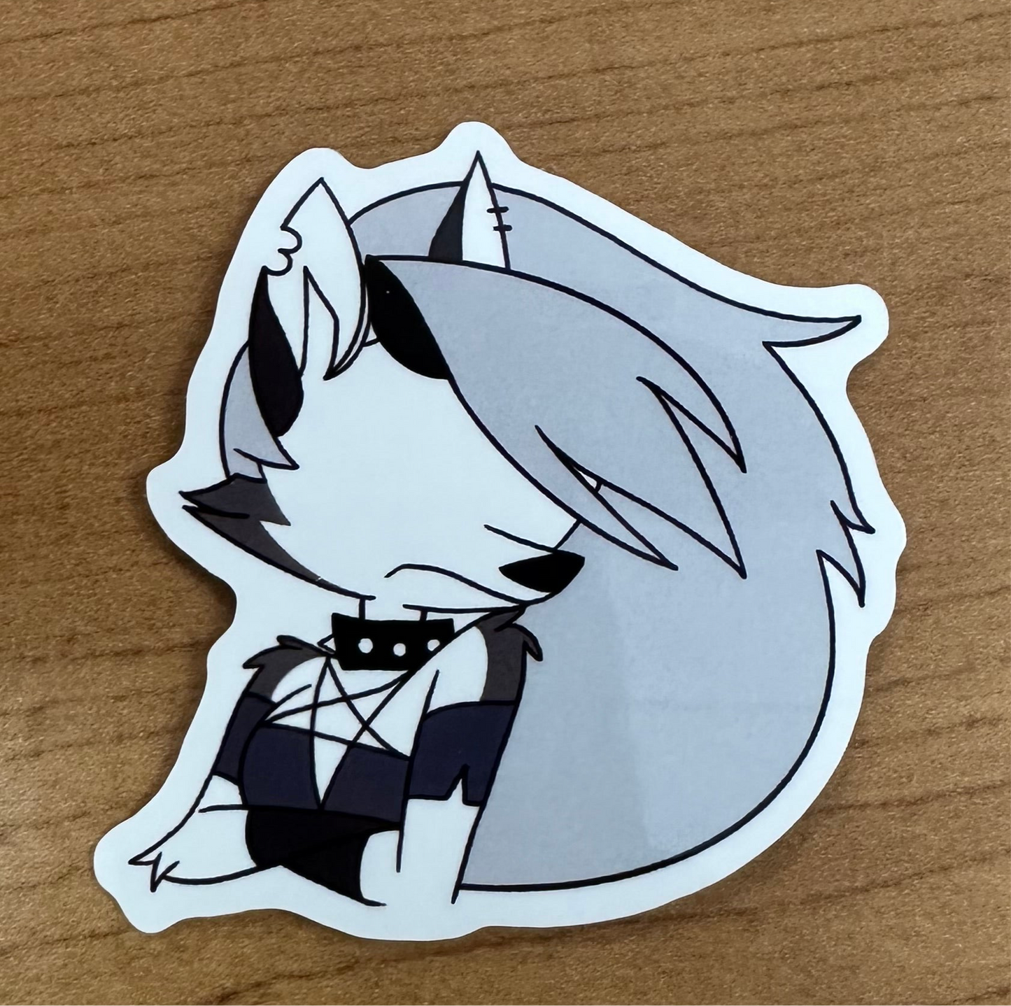 Hellavu boss sticker