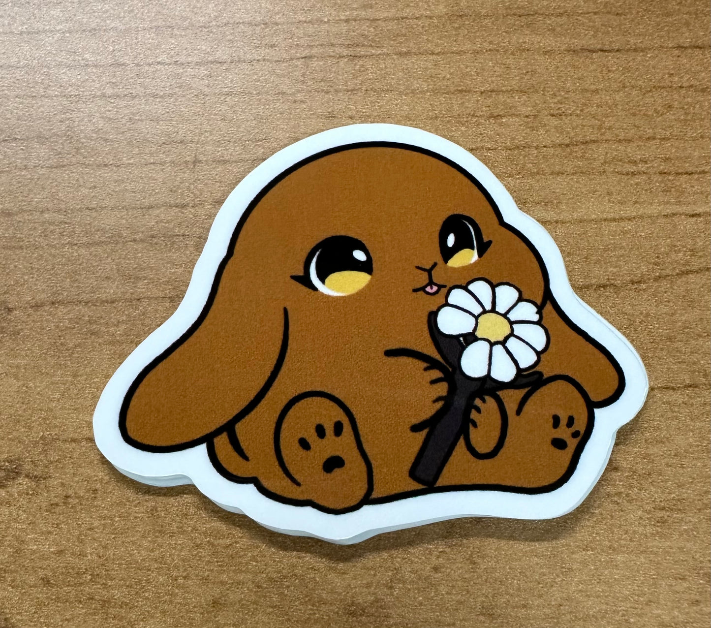 New lightstick bunny sticker