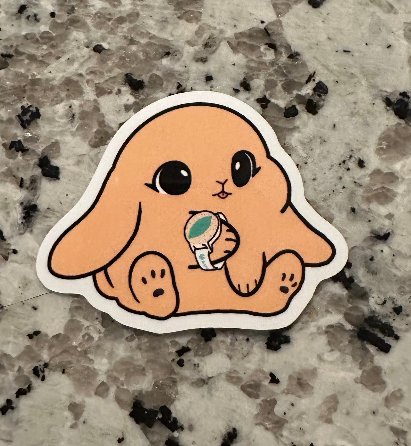 Lightstick Bunny Sticker