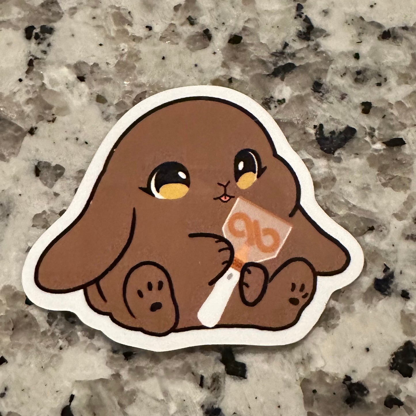 Lightstick Bunny Sticker