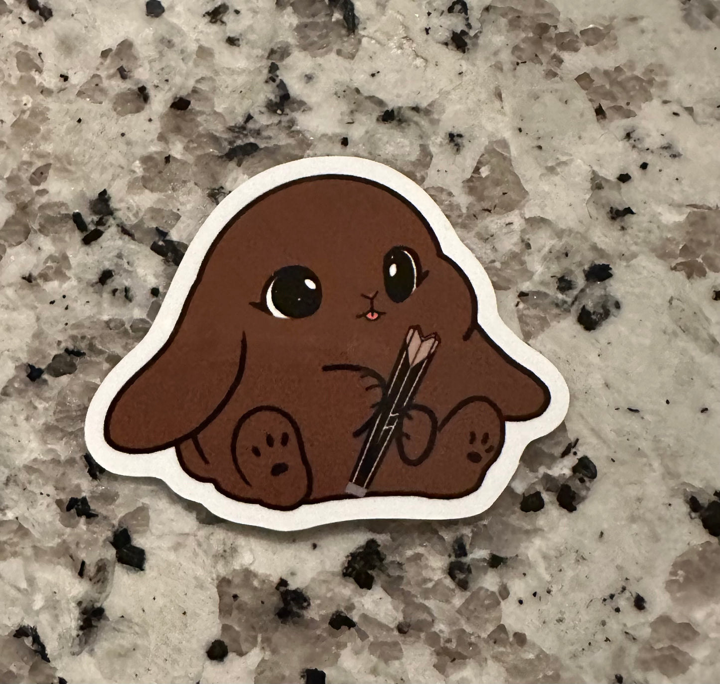 Lightstick Bunny Sticker