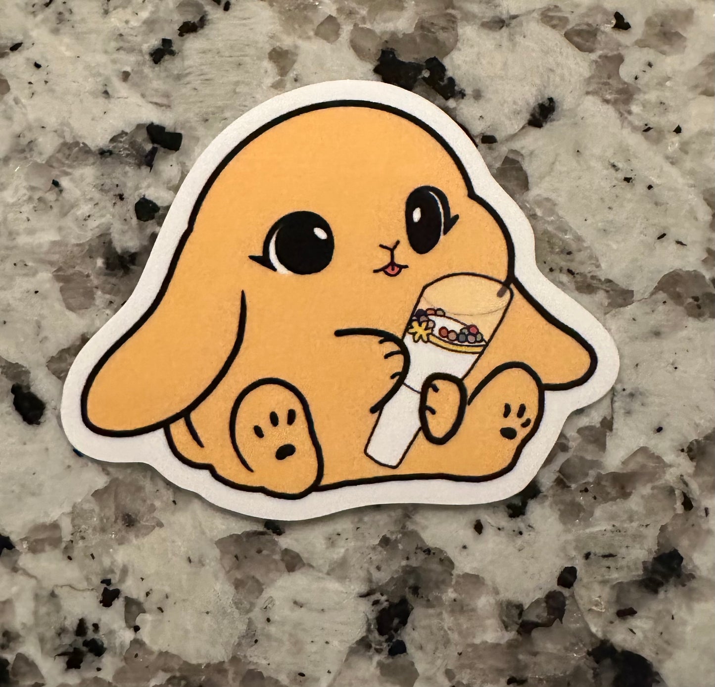 Lightstick Bunny Sticker