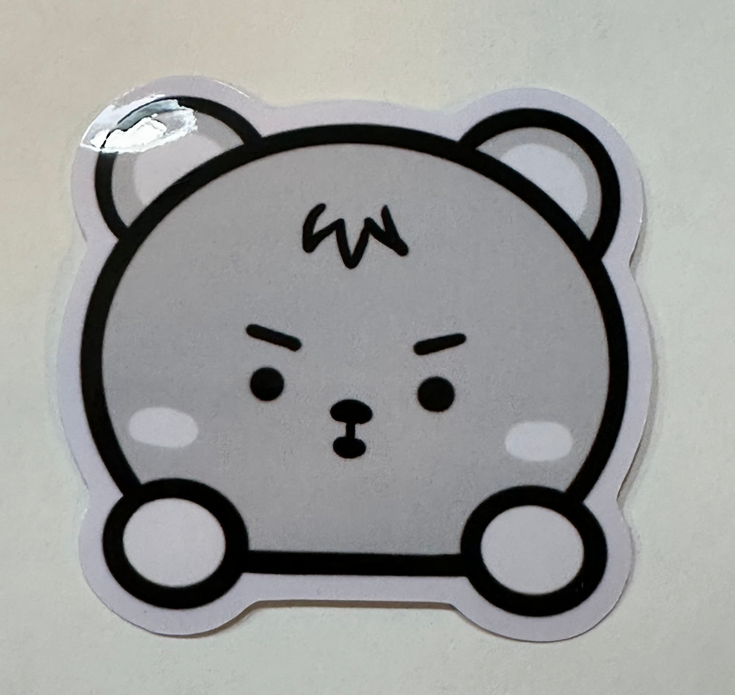 Monsta X peeker sticker
