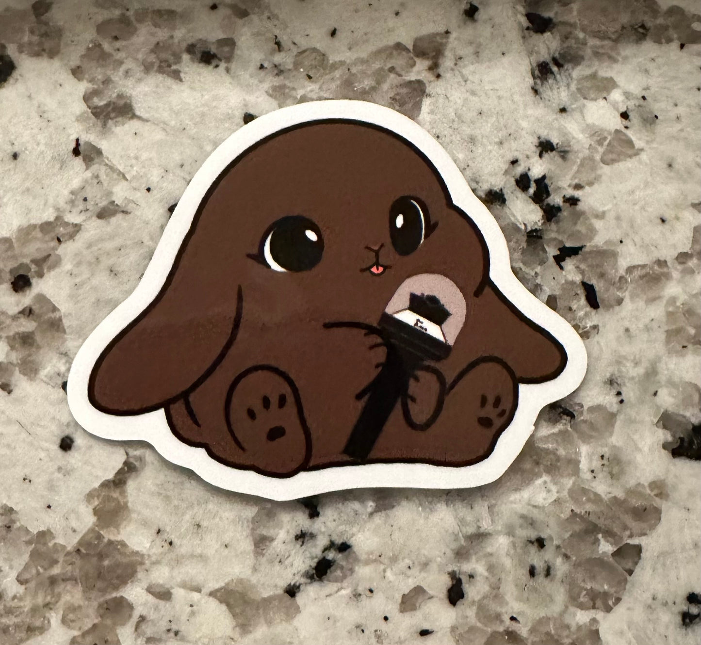 Lightstick Bunny Sticker