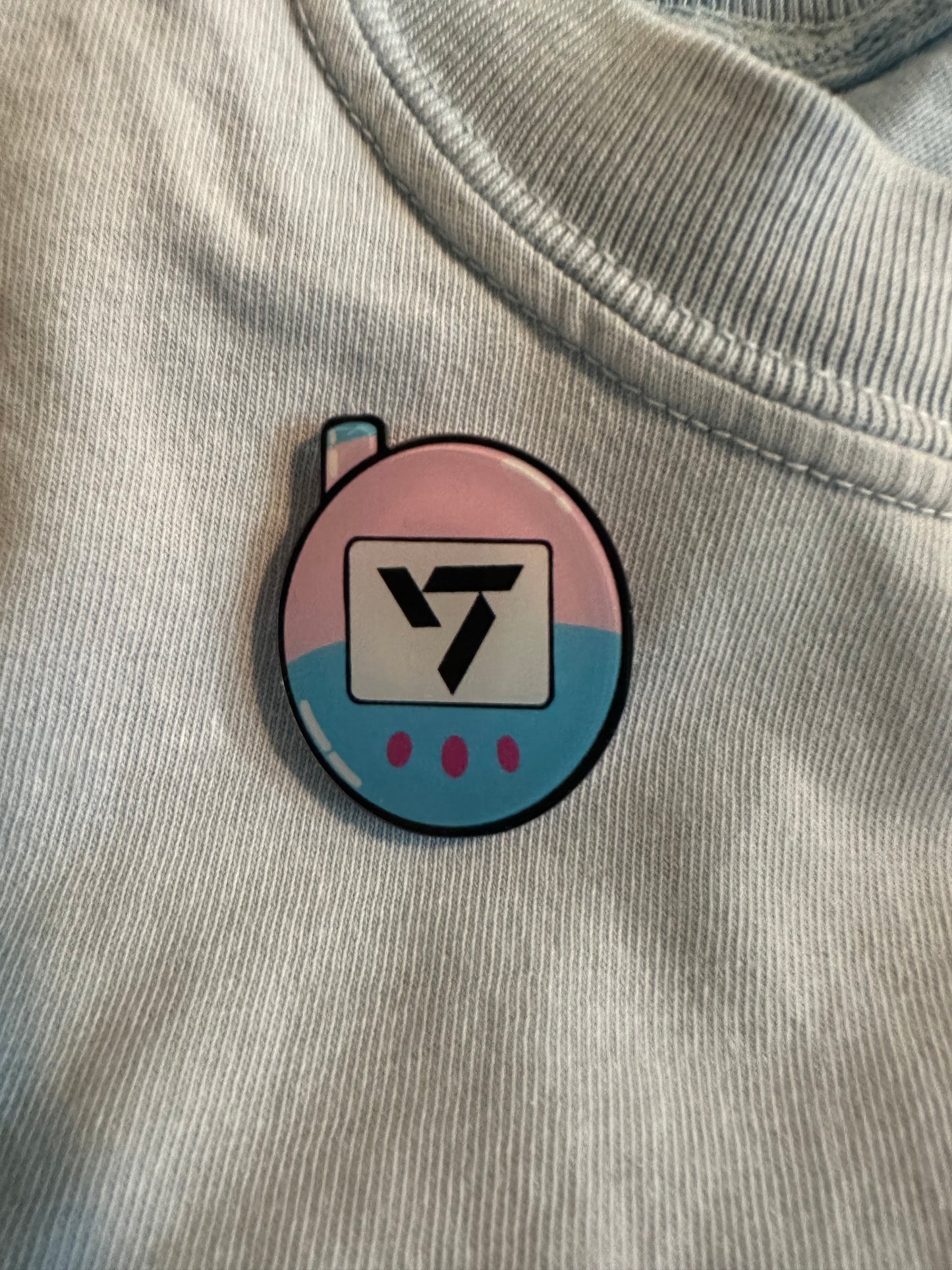 K-pop Tamagotchi pins