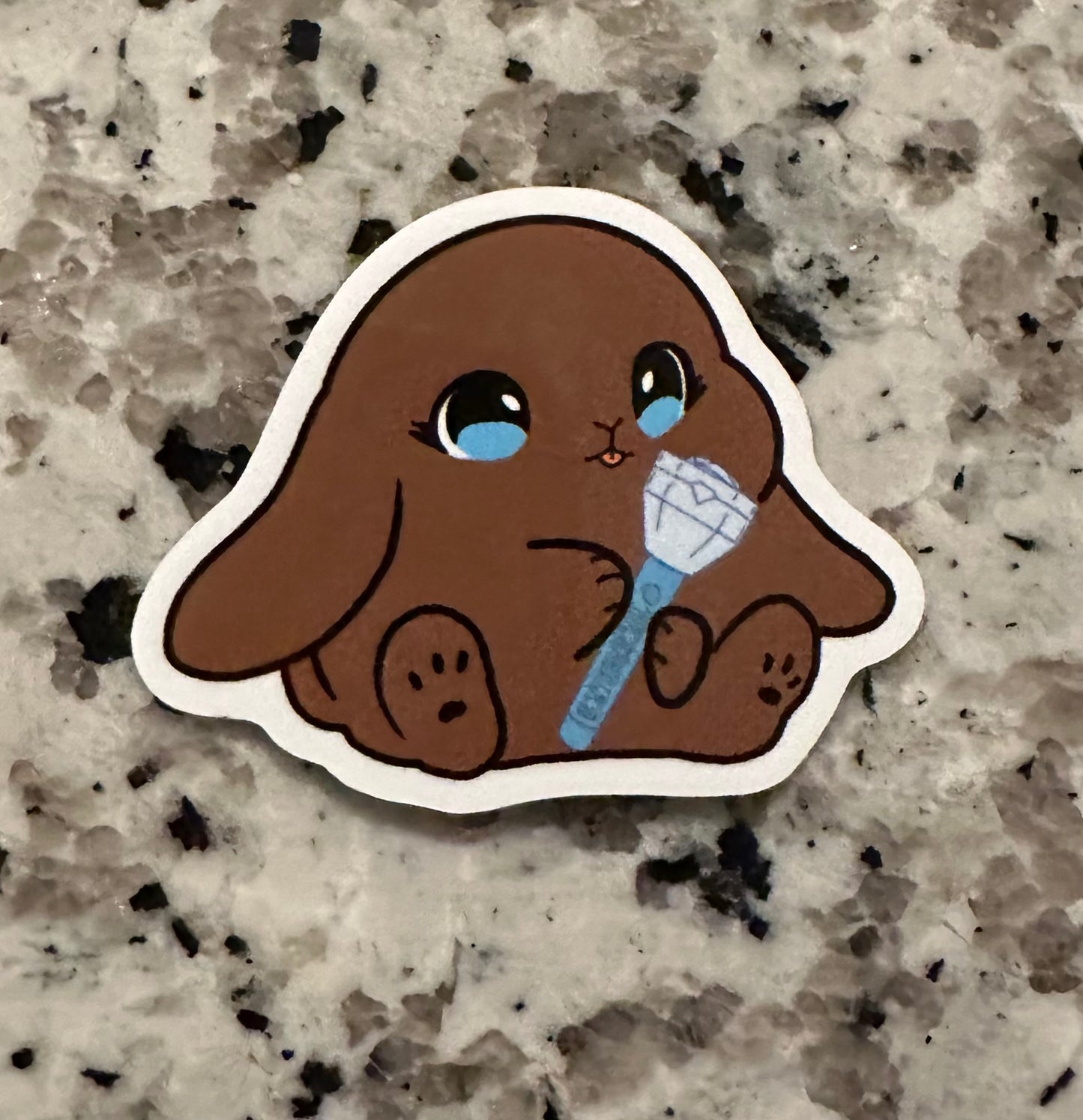 Lightstick Bunny Sticker