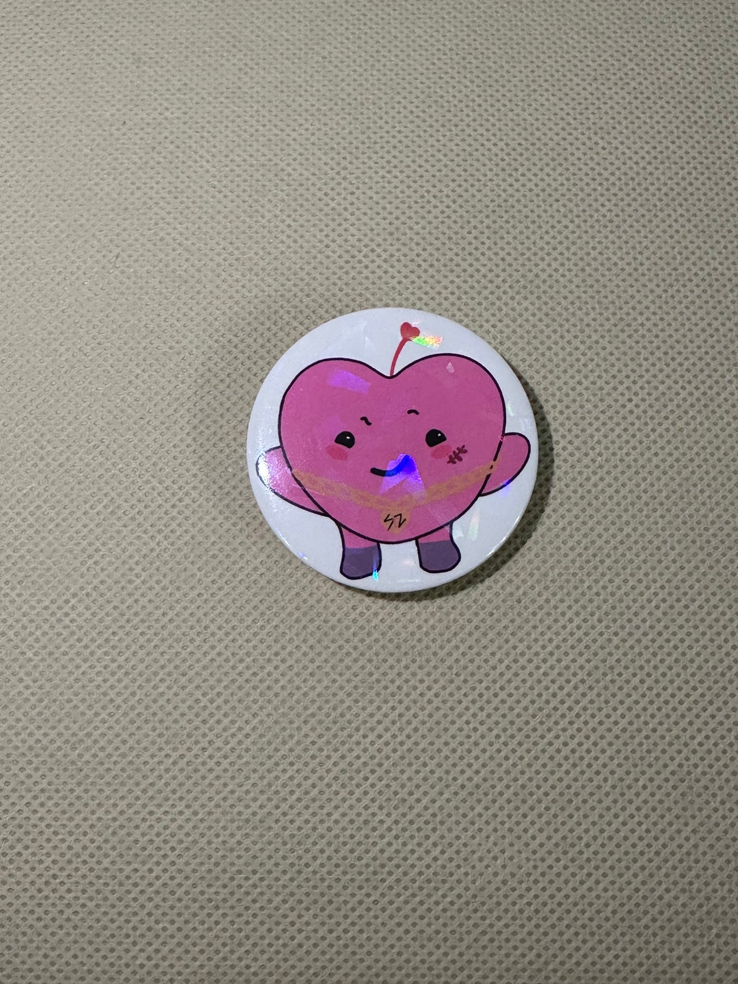 Pink monster buttons