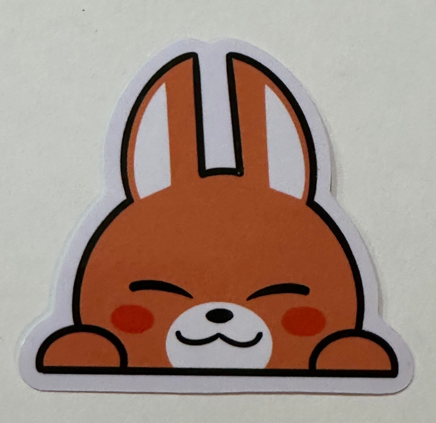 Txt peeker sticker