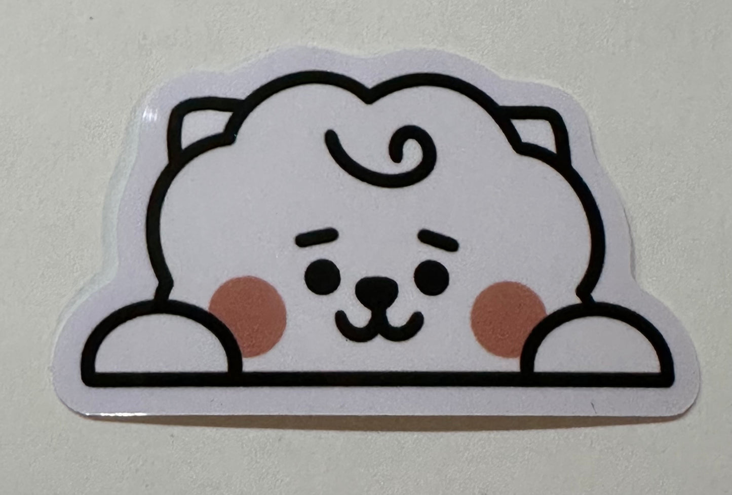 Bt21 peeker sticker