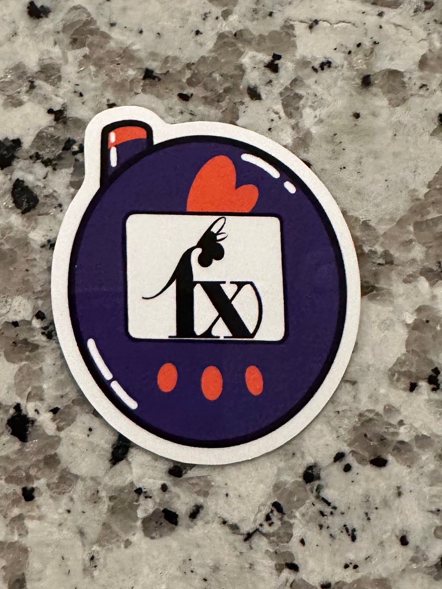 Tamagotchi sticker (#-N)