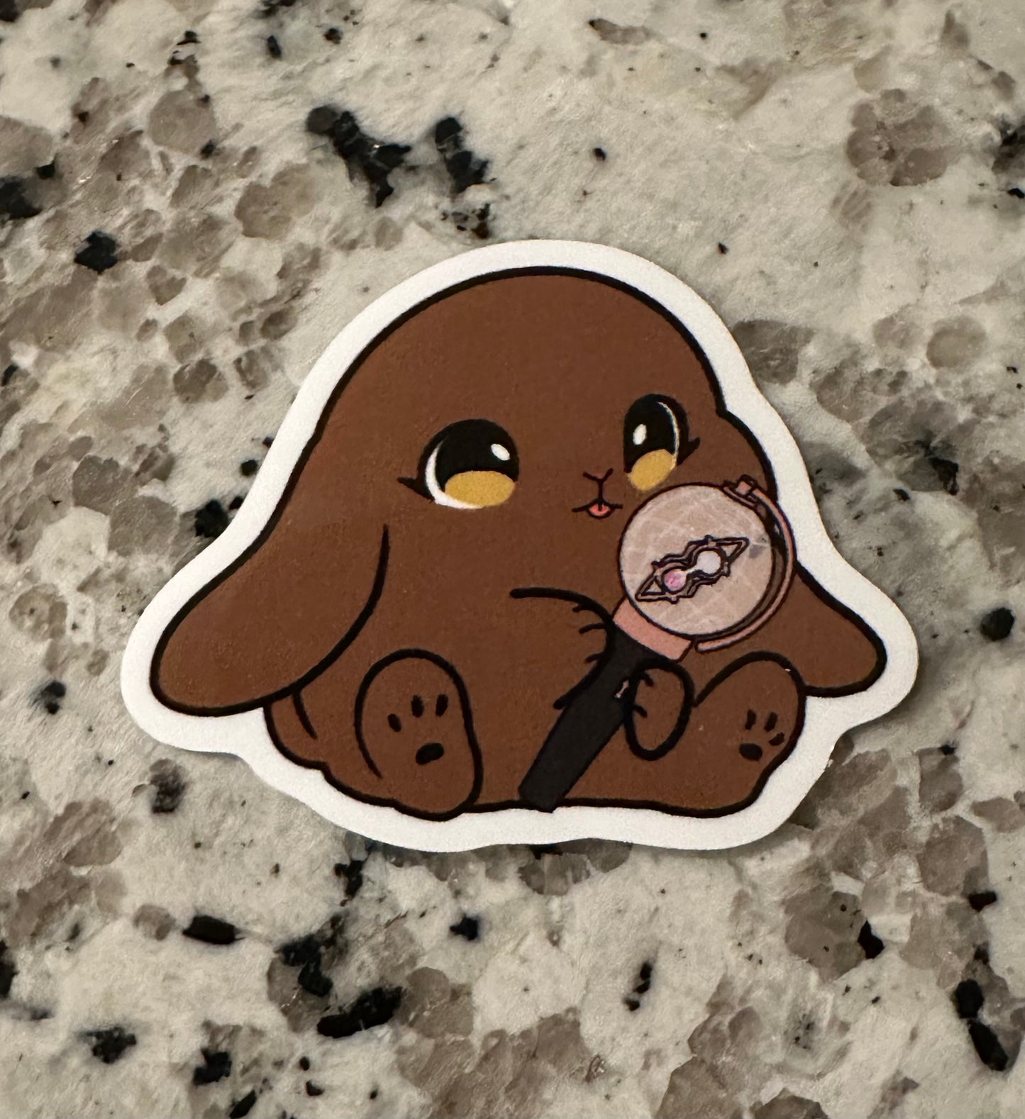Lightstick Bunny Sticker