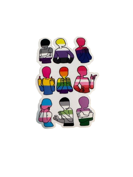 Various Lgbtq+ sticker