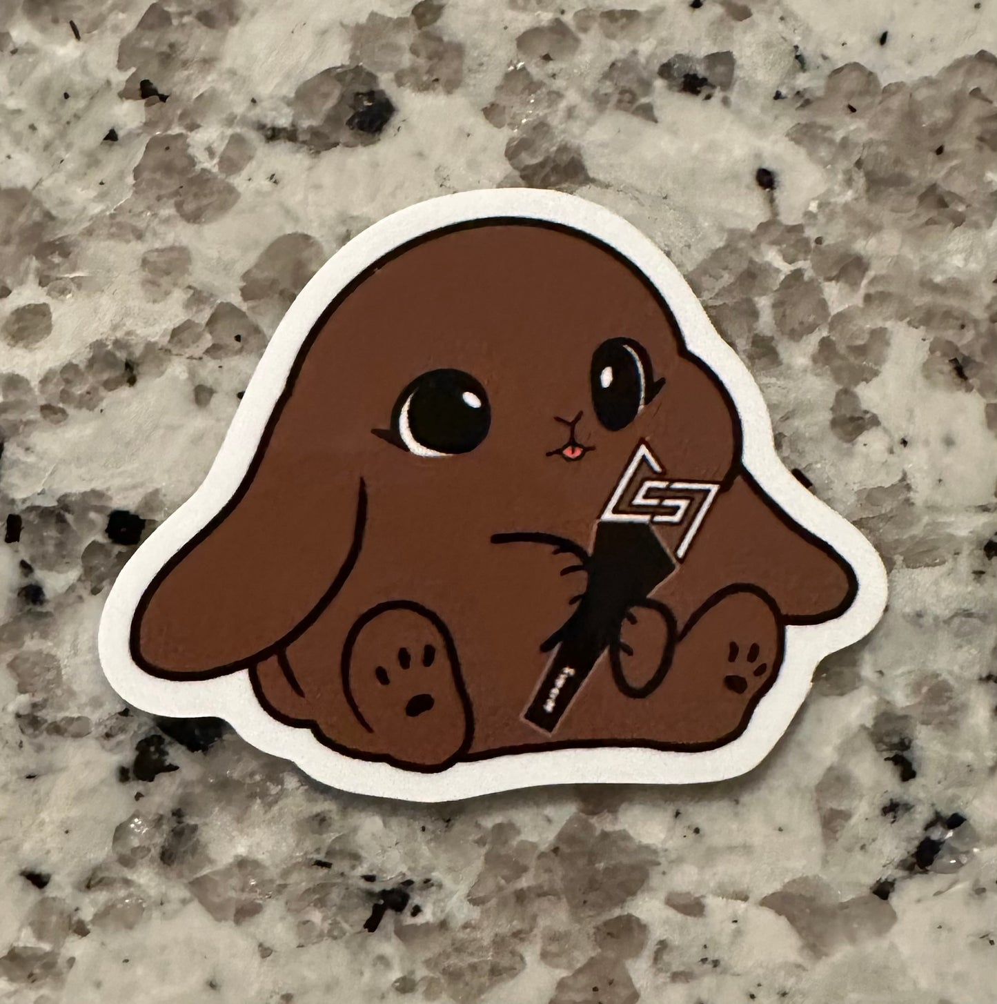 Lightstick Bunny Sticker