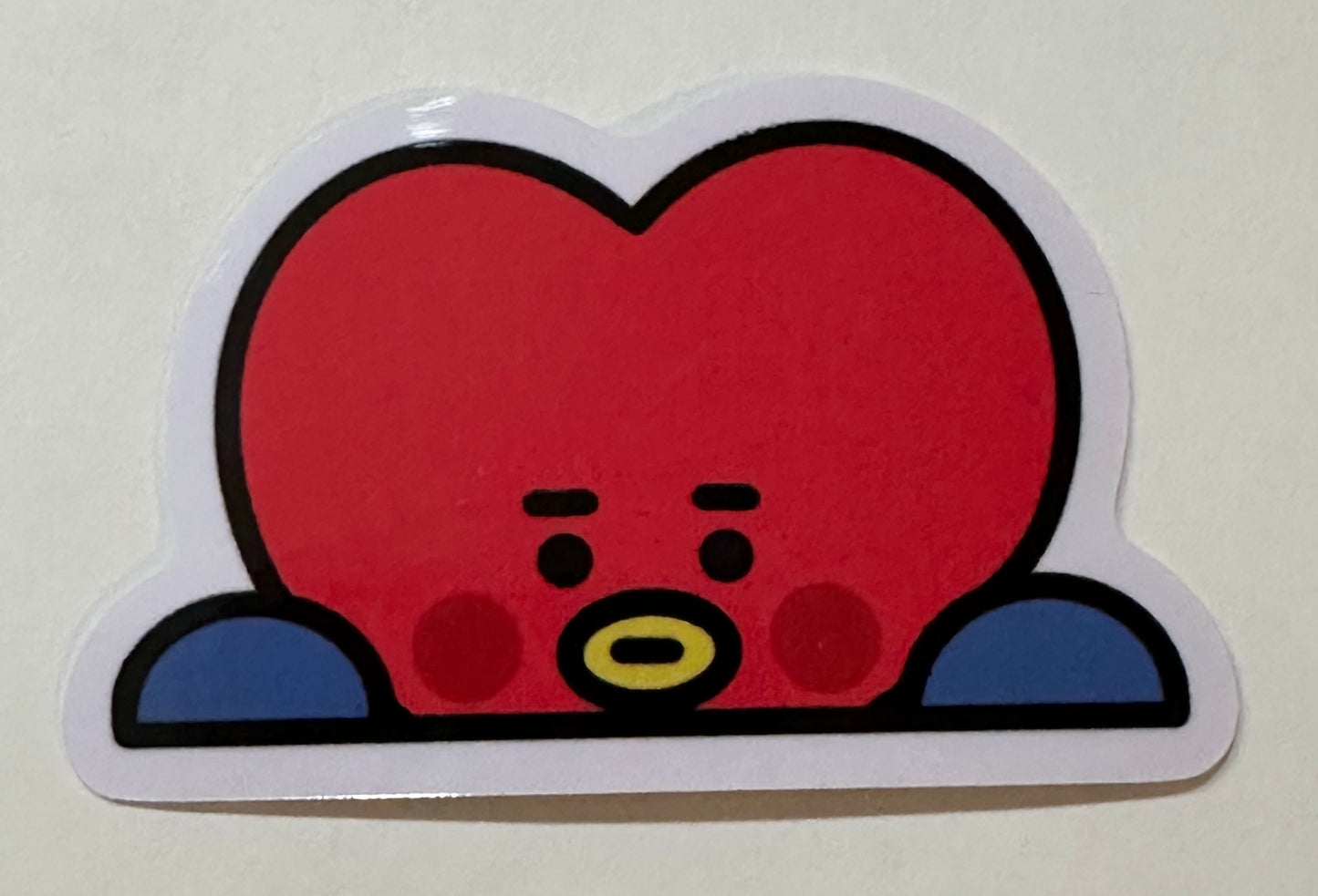 Bt21 peeker sticker