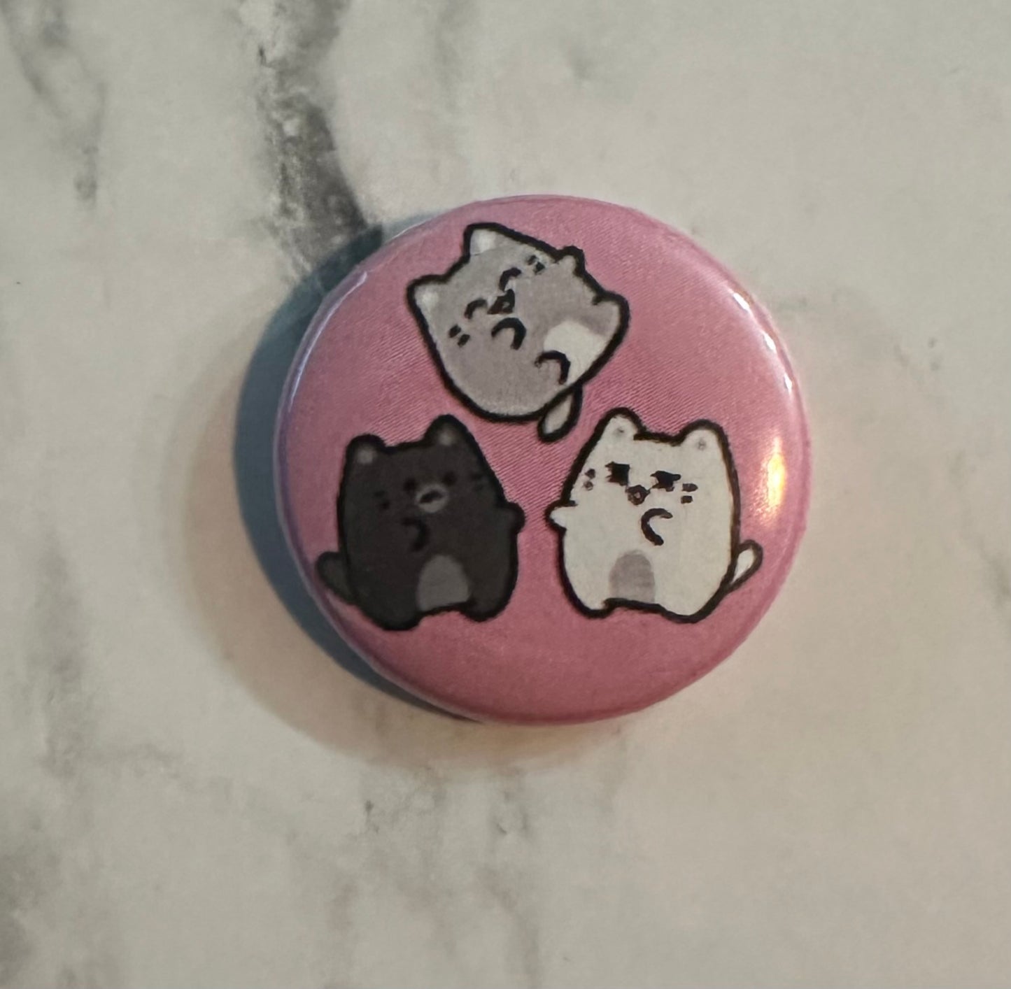 Seventeen mini buttons