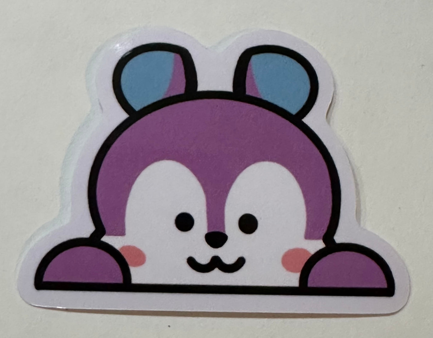 Bt21 peeker sticker