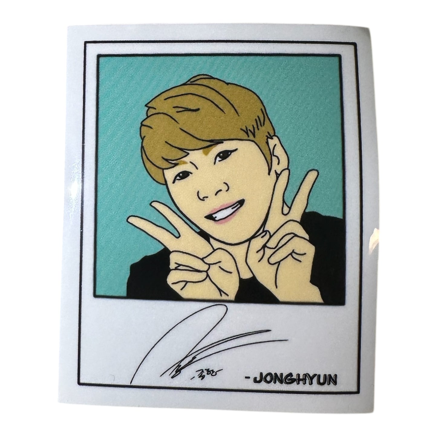 Jonghyun pola sticker