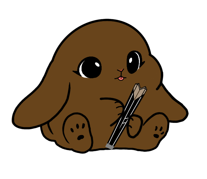Lightstick Bunny Keychain