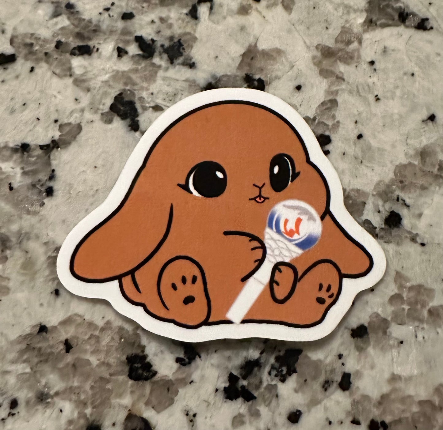 Lightstick Bunny Sticker