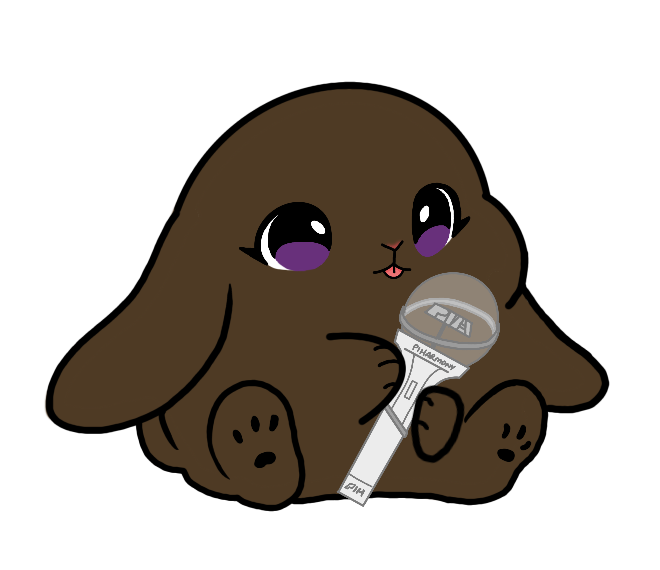 Lightstick Bunny Keychain