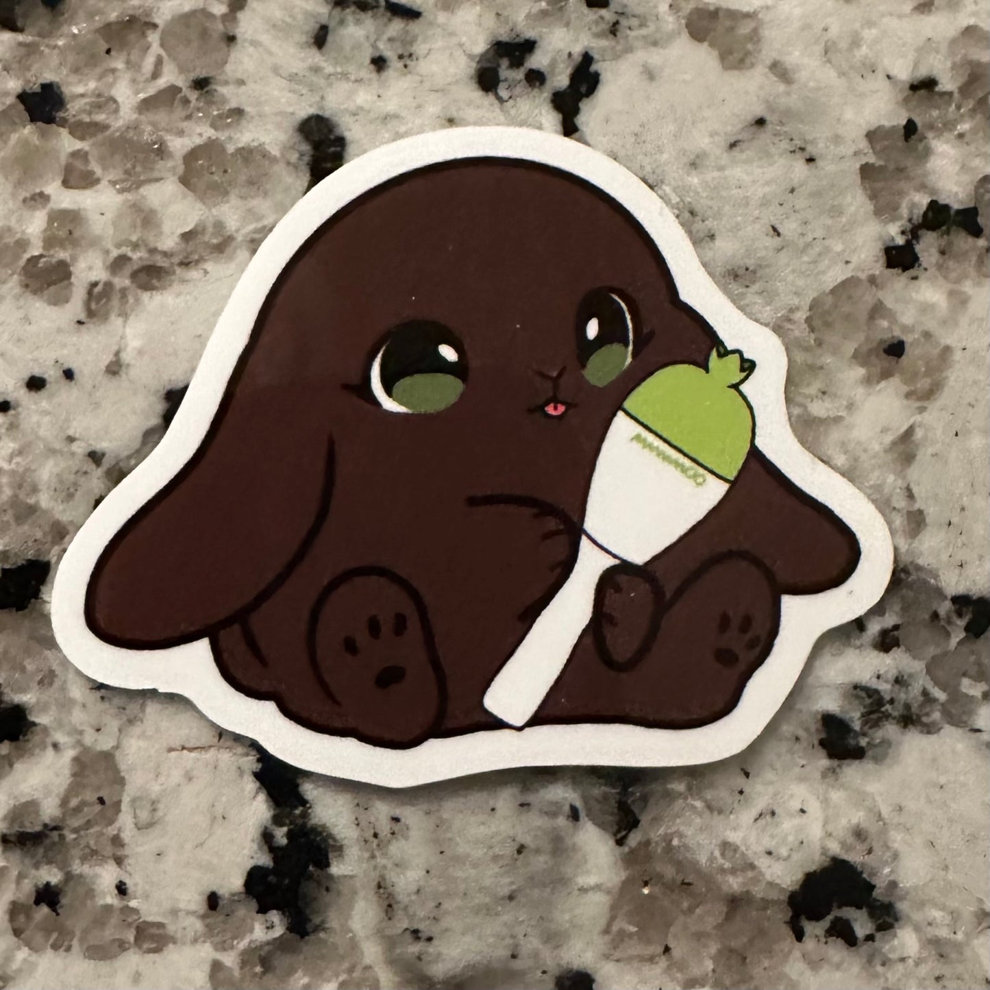 Lightstick Bunny Sticker