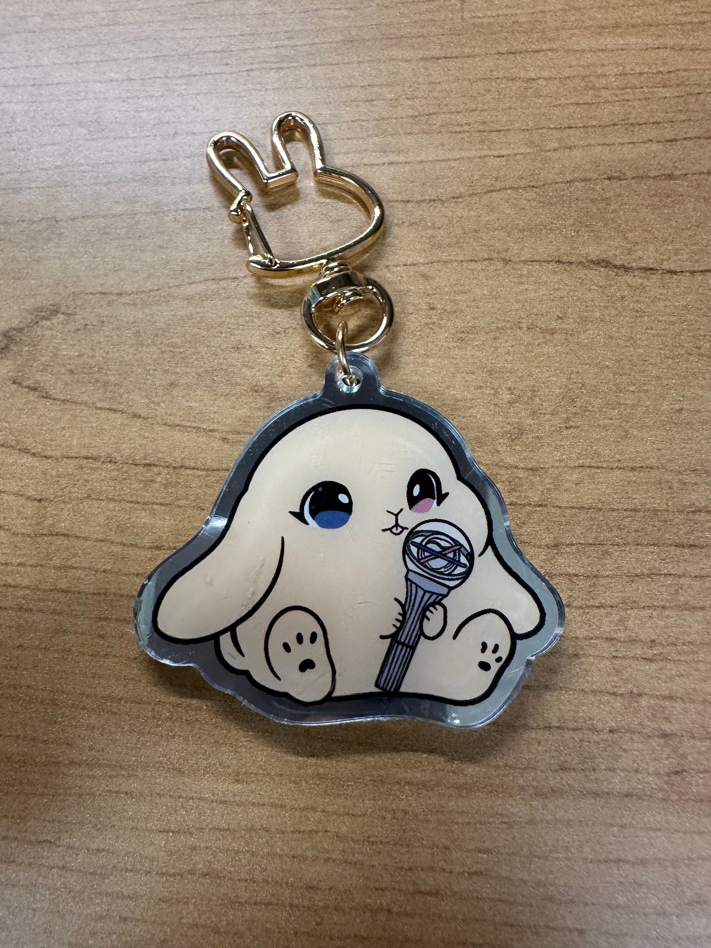 Lightstick Bunny Keychain pt.2
