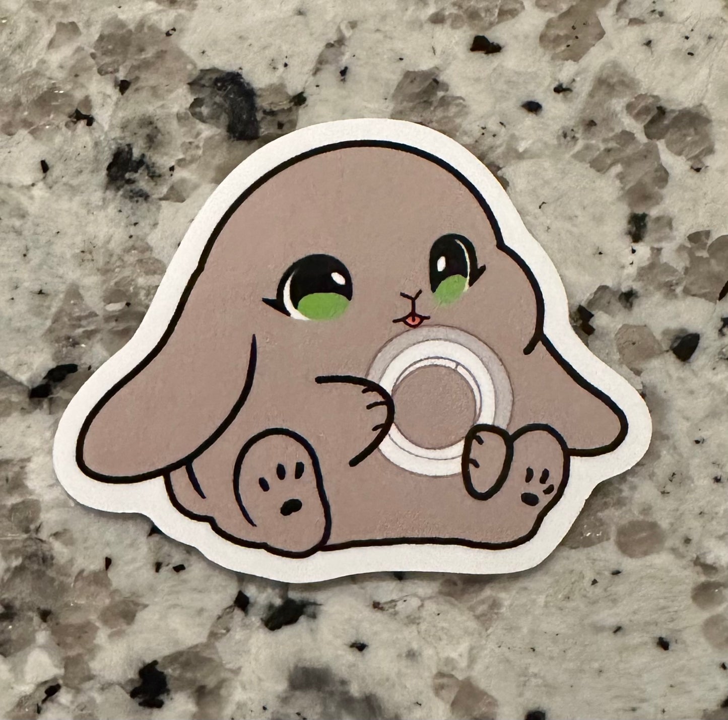 Lightstick Bunny Sticker