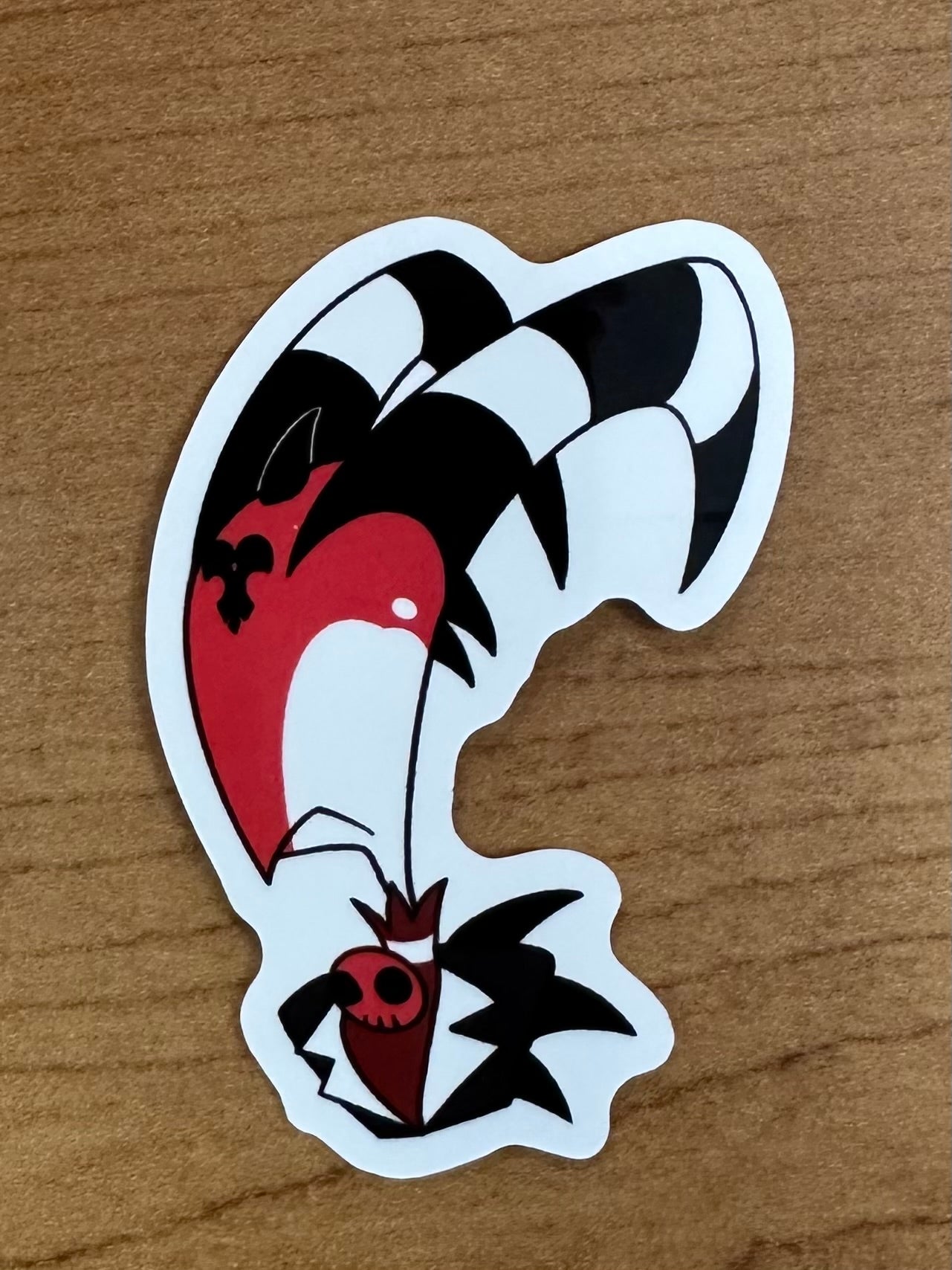 Hellavu boss sticker