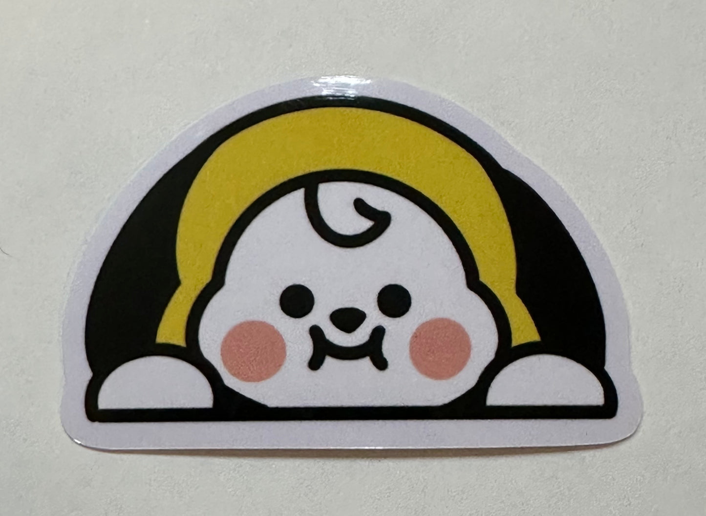 Bt21 peeker sticker