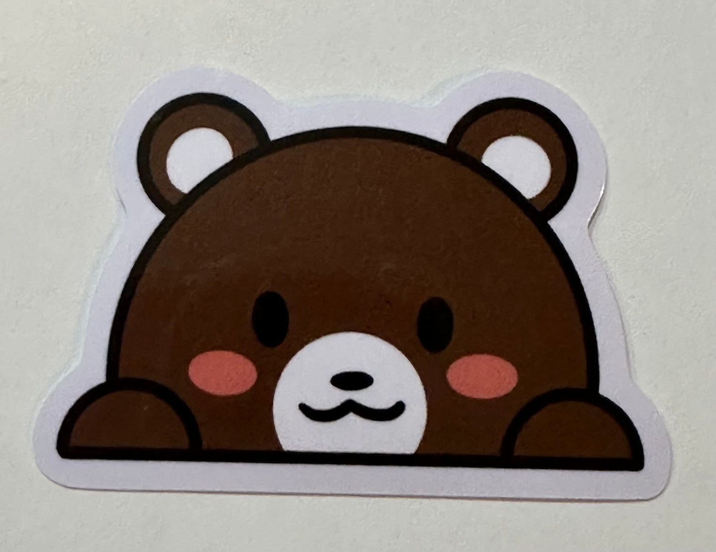 Txt peeker sticker