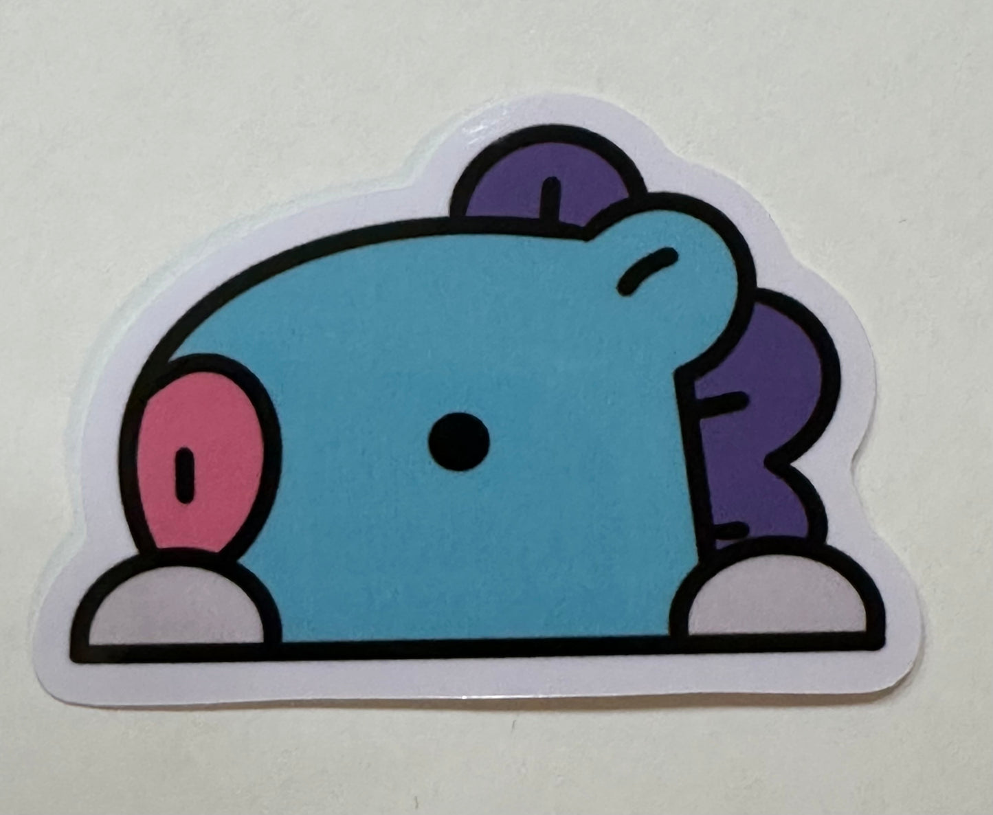Bt21 peeker sticker