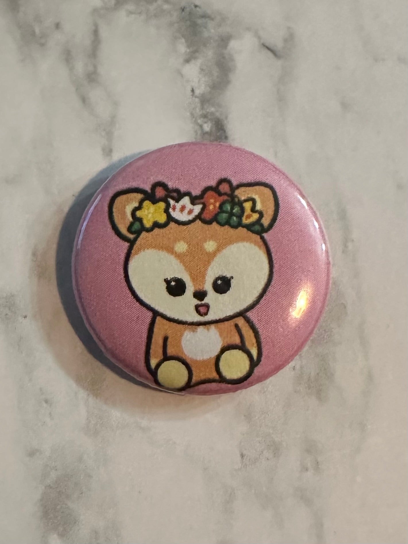 Seventeen mini buttons