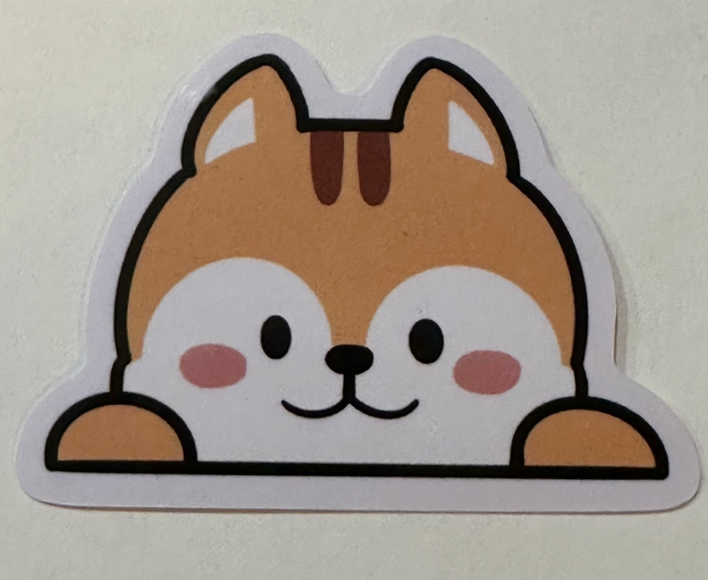 Txt peeker sticker