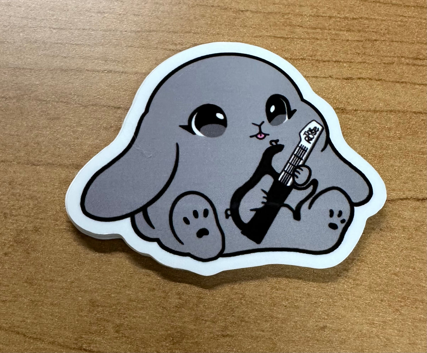 New lightstick bunny sticker