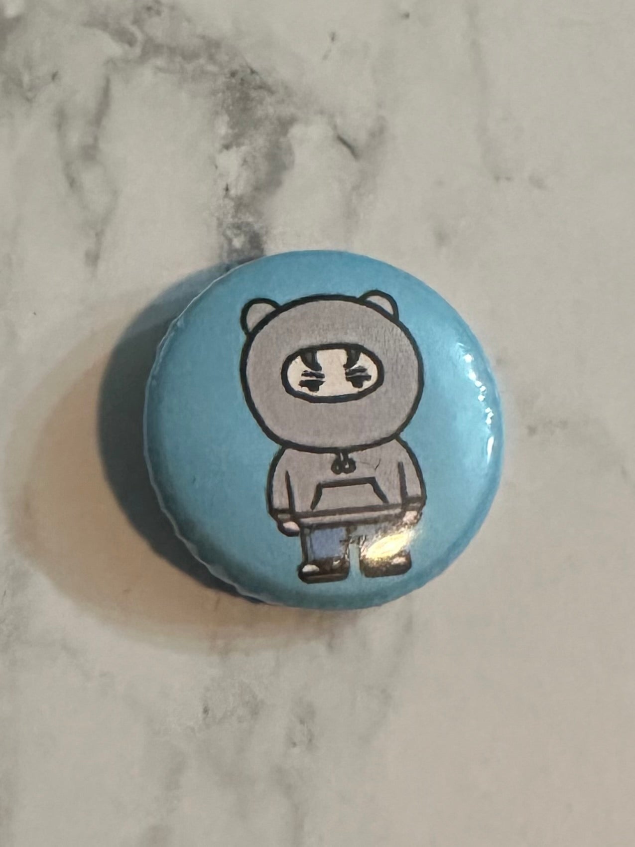 Seventeen mini buttons