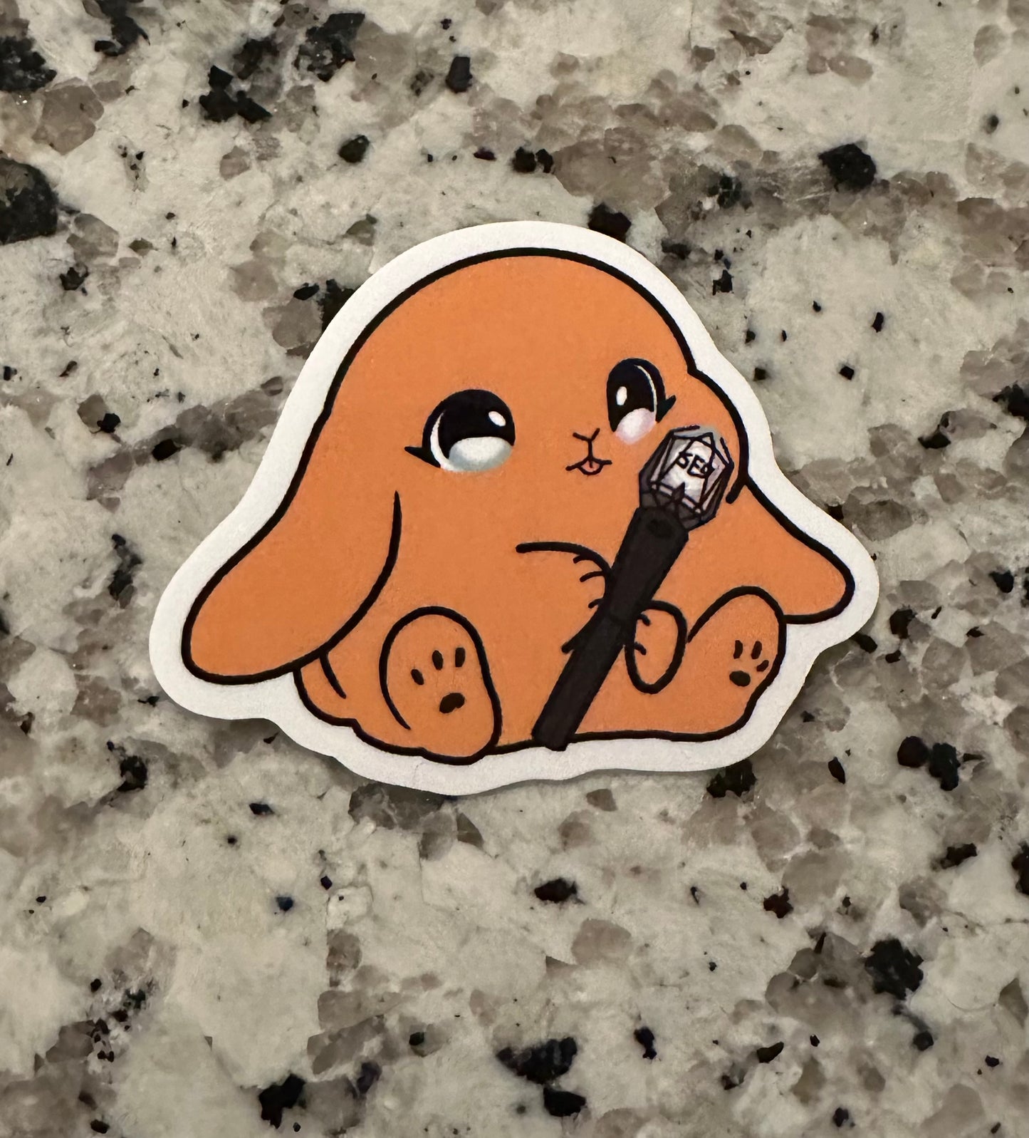 Lightstick Bunny Sticker
