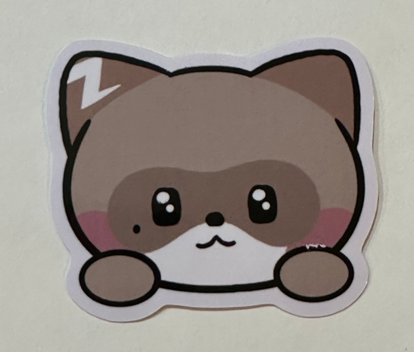 Zeroni peeker sticker