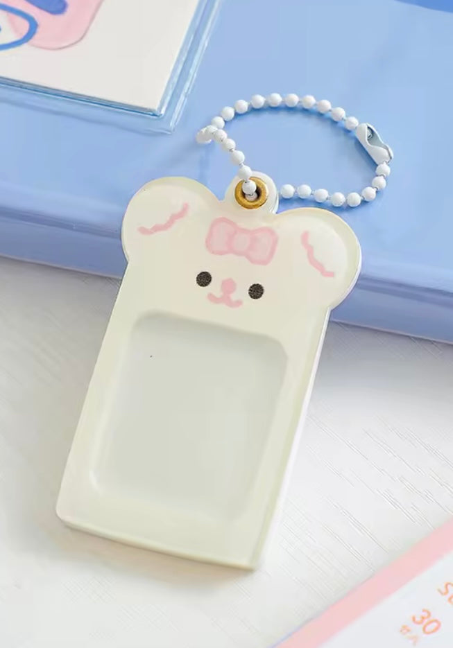 Mini bear ID photocard holder