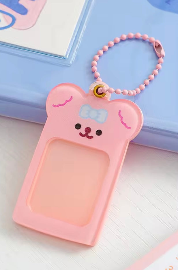 Mini bear ID photocard holder