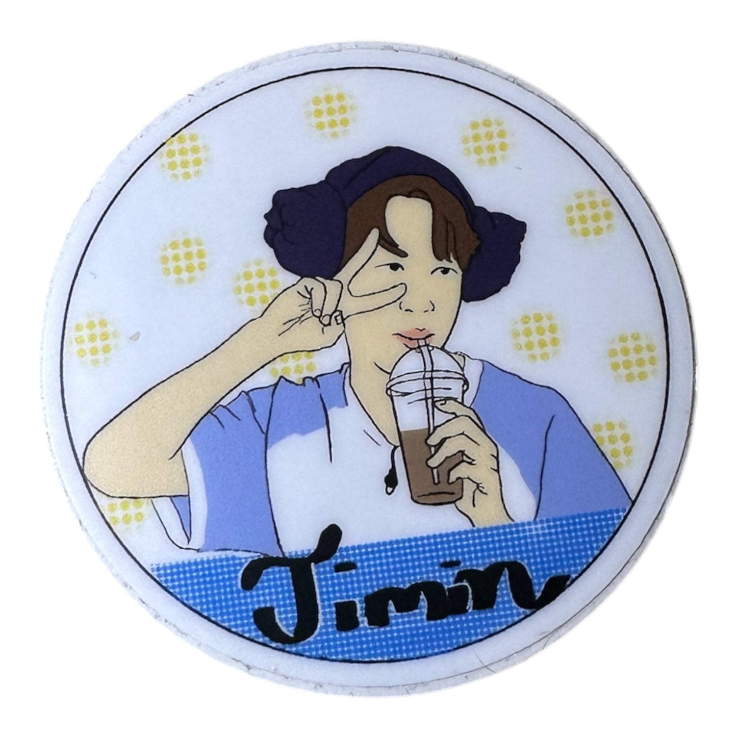 Jimin Sauna sticker