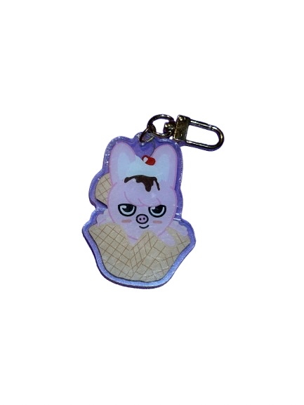 Skzoo Ice Cream Keychain