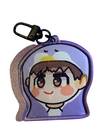 TXT Blue hour keychain