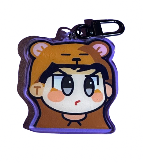 TXT Blue hour keychain