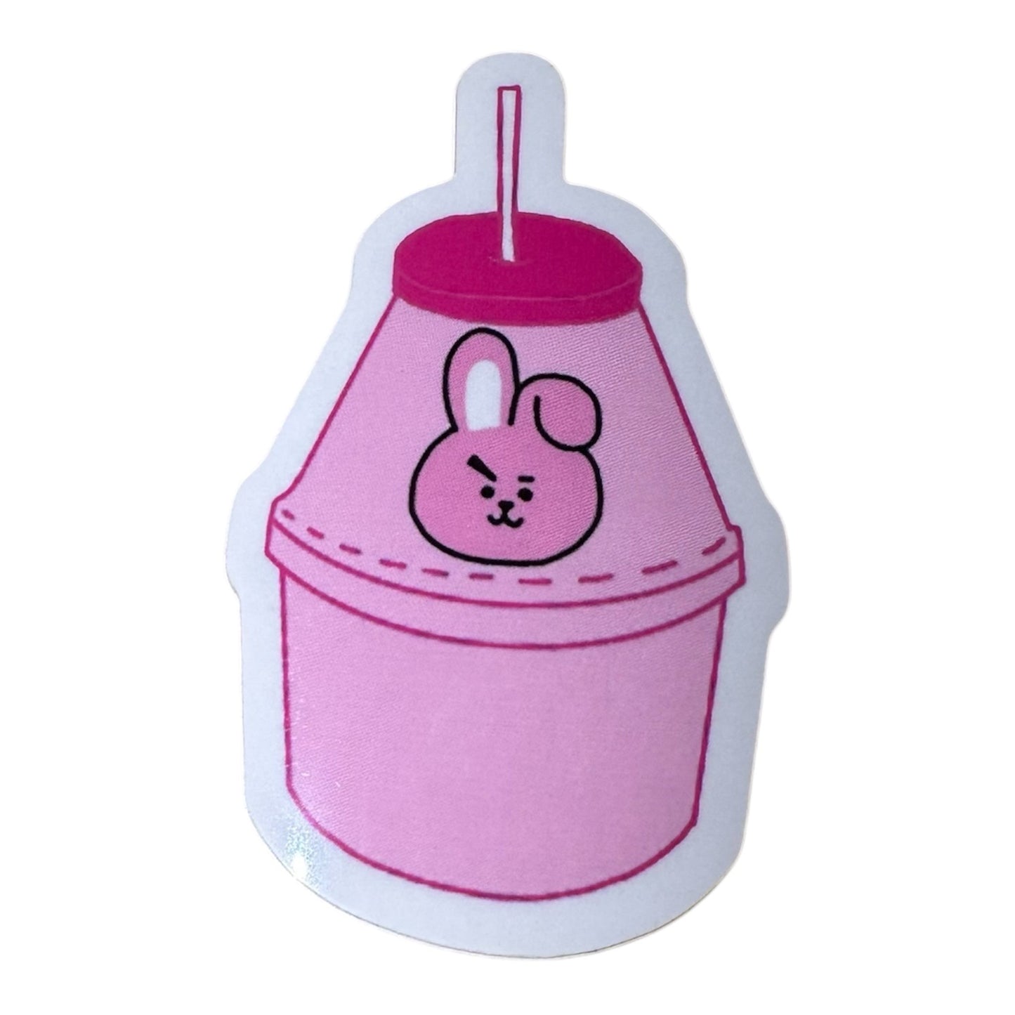 BT21 milk jug sticker